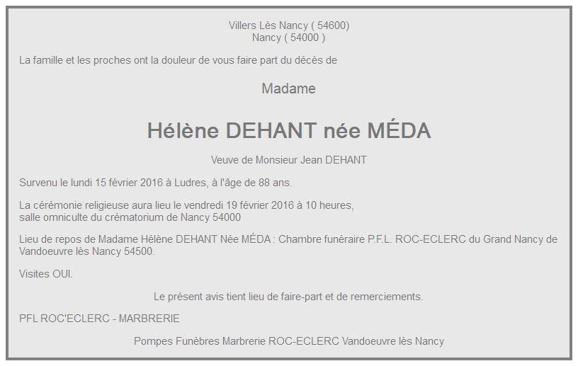 Image Annonce nécrologique