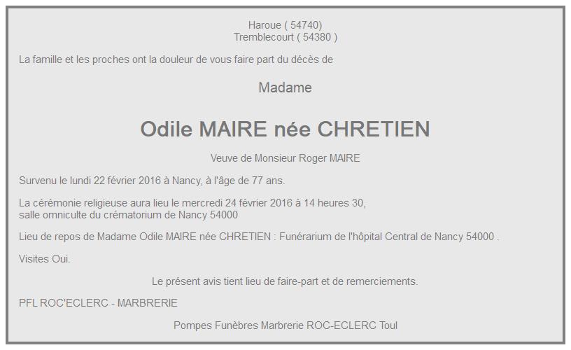 Image Annonce nécrologique