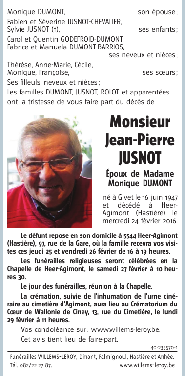Image Annonce nécrologique