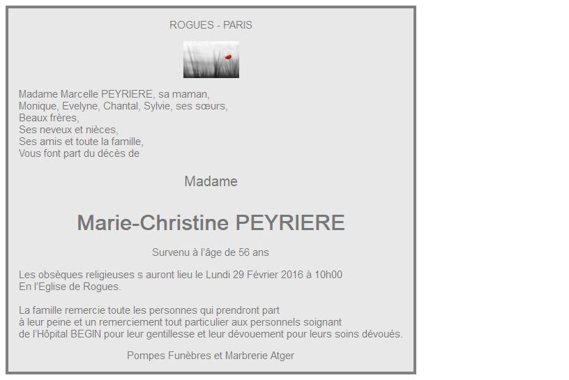 Image Annonce nécrologique