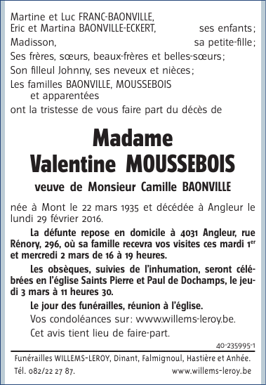 Image Annonce nécrologique