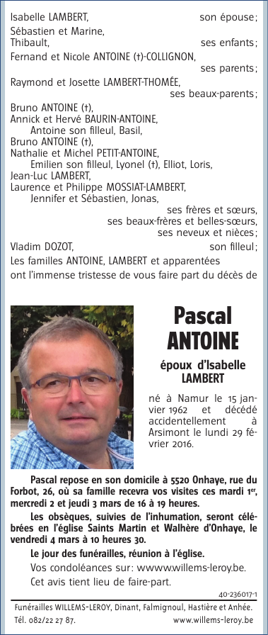 Image Annonce nécrologique