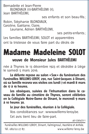 Image Annonce nécrologique