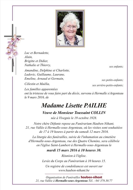 Image Annonce nécrologique