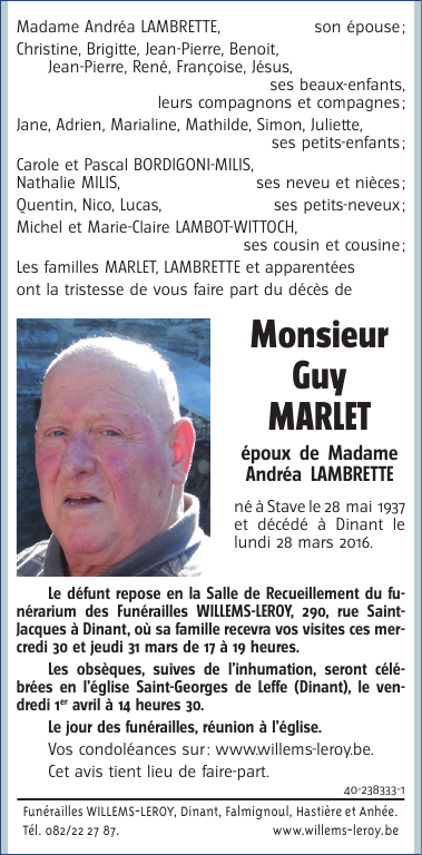 Image Annonce nécrologique