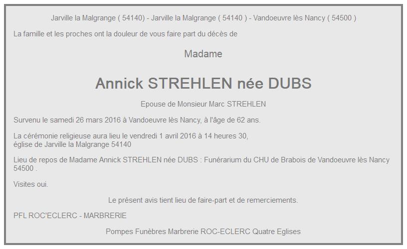 Image Annonce nécrologique