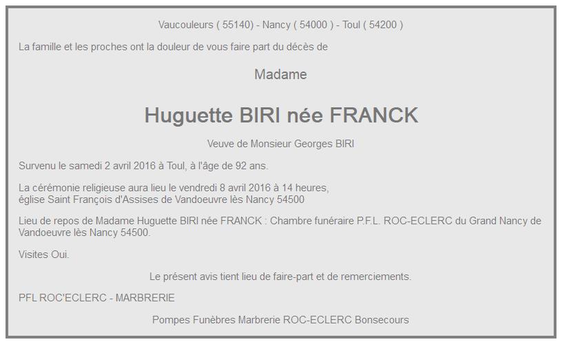 Image Annonce nécrologique
