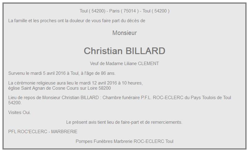 Image Annonce nécrologique