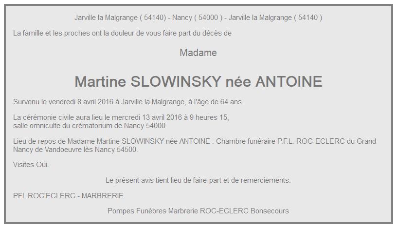 Image Annonce nécrologique