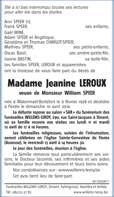 Image Annonce nécrologique