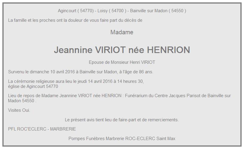 Image Annonce nécrologique