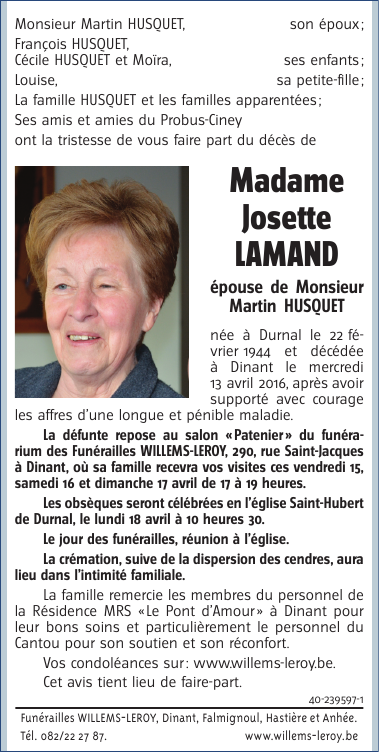Image Annonce nécrologique
