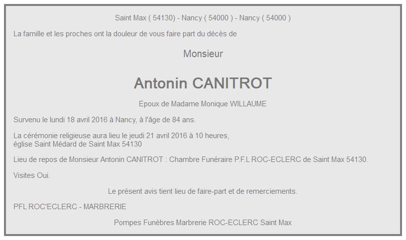 Image Annonce nécrologique