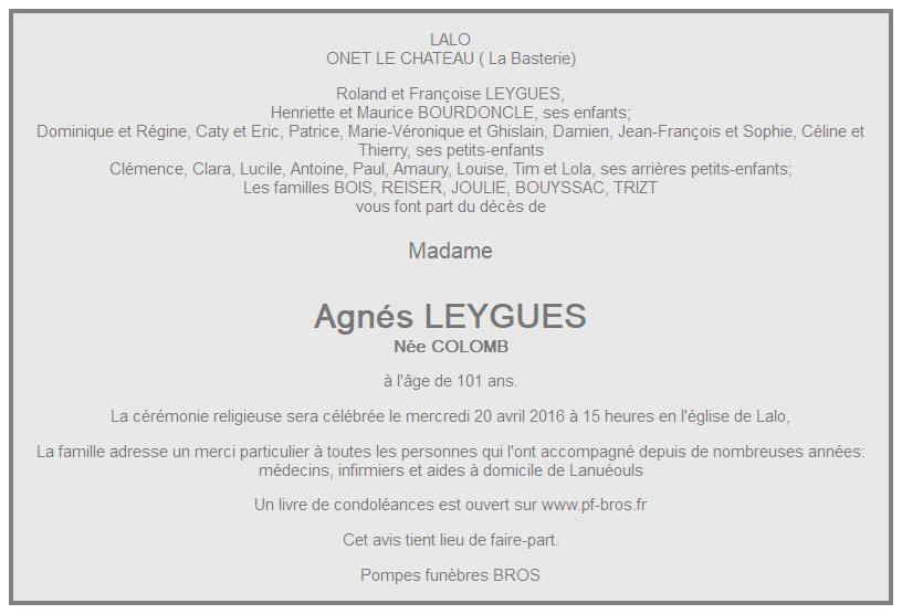 Image Annonce nécrologique