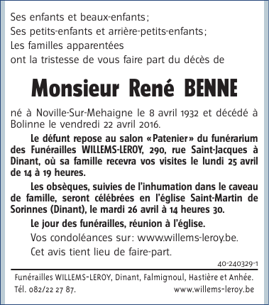 Image Annonce nécrologique