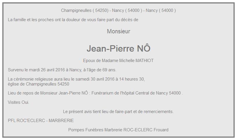 Image Annonce nécrologique