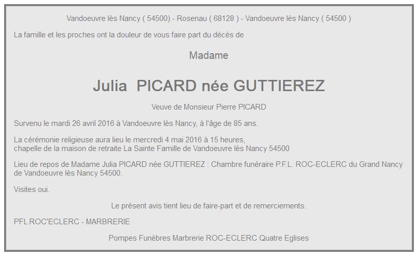 Image Annonce nécrologique