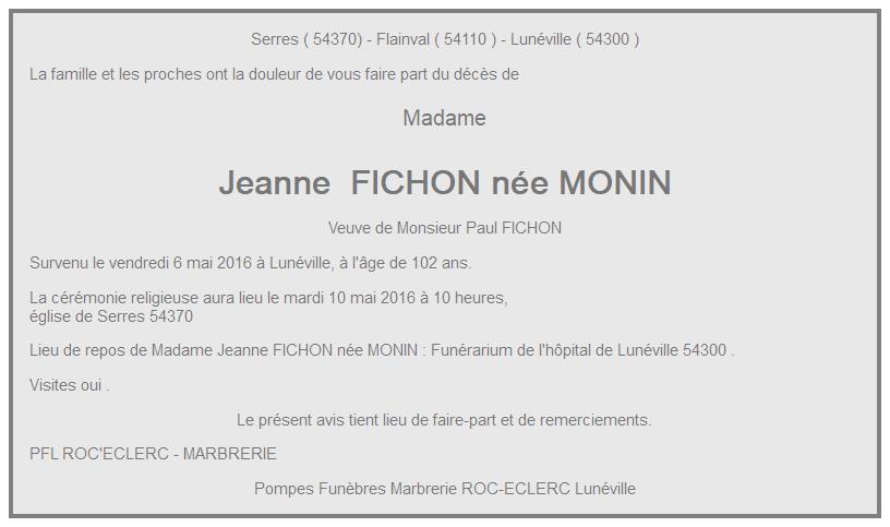 Image Annonce nécrologique