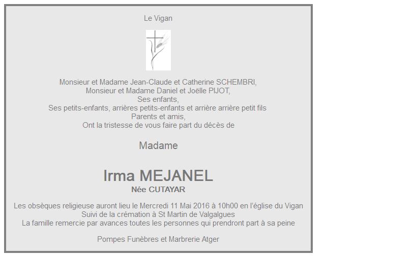 Image Annonce nécrologique