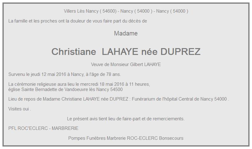 Image Annonce nécrologique