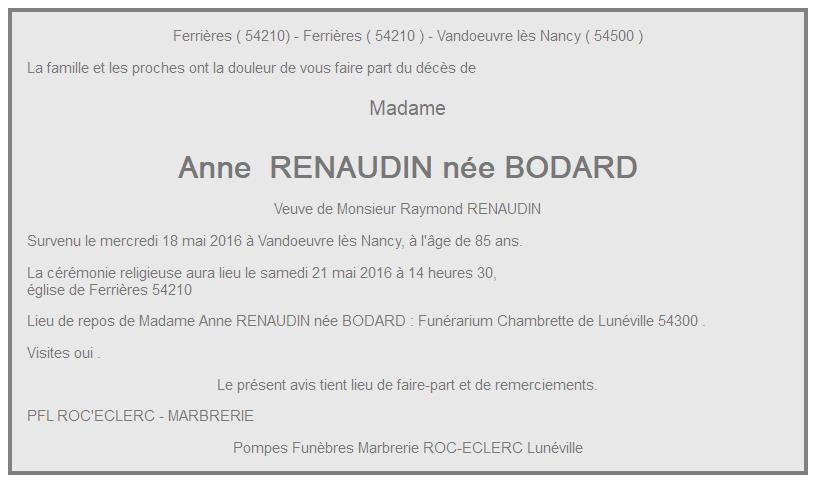 Image Annonce nécrologique