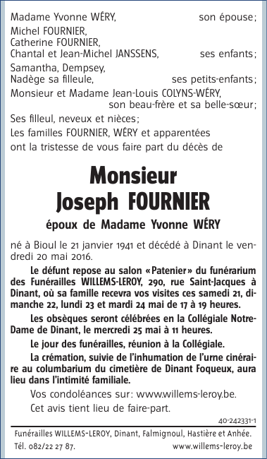 Image Annonce nécrologique
