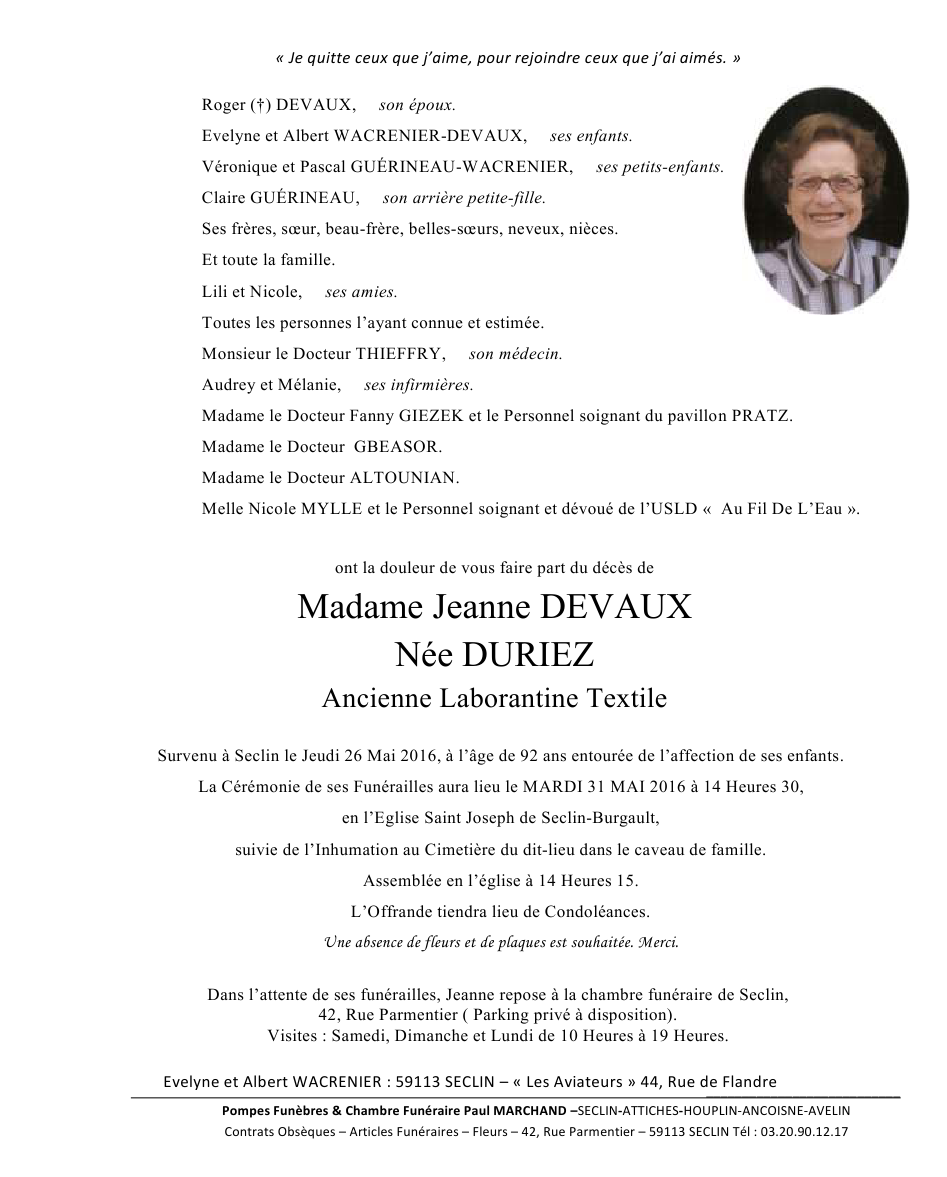 Image Cliquez ici pour visualiser le faire-part de Jeanne