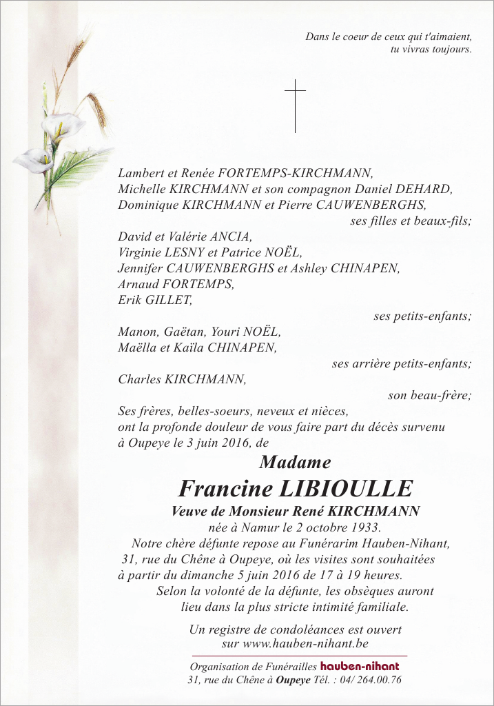 Image Annonce nécrologique