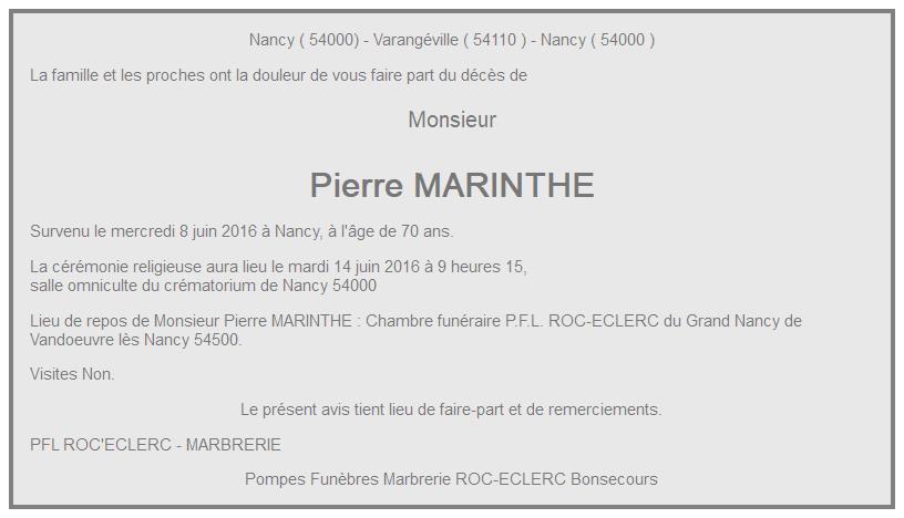 Image Annonce nécrologique