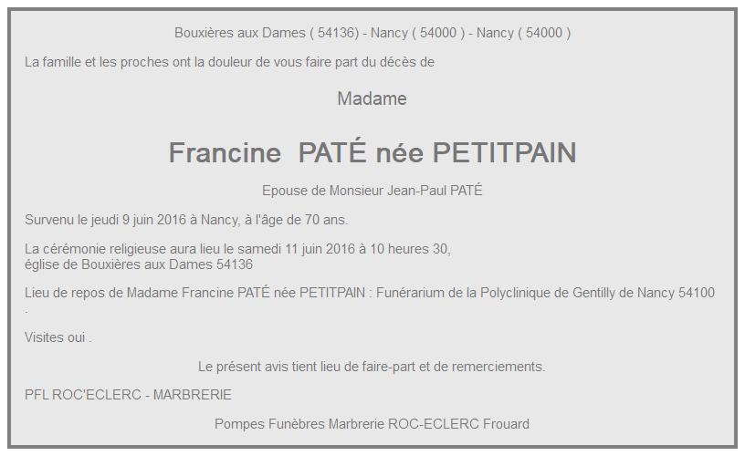 Image Annonce nécrologique