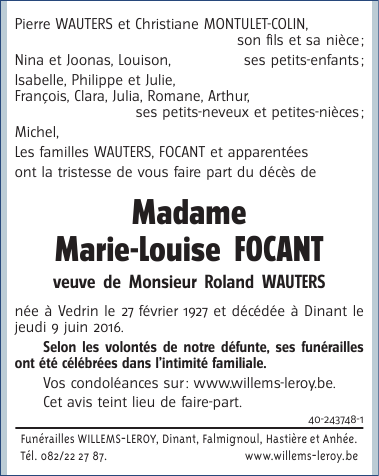 Image Annonce nécrologique
