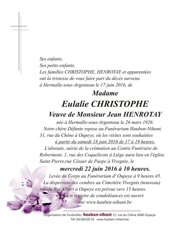 Image Annonce nécrologique