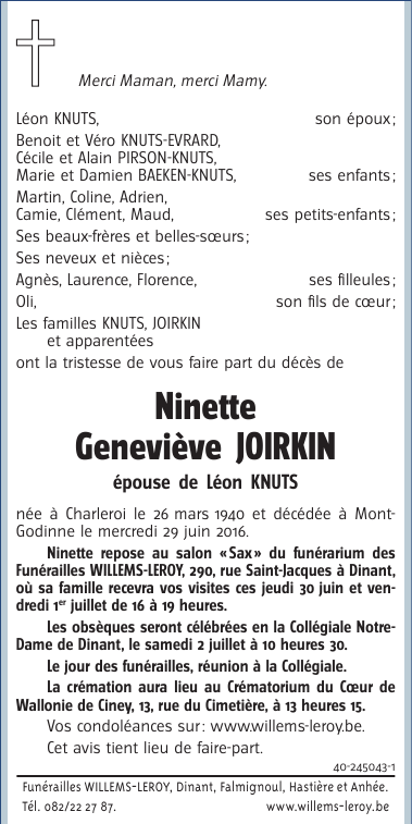 Image Annonce nécrologique