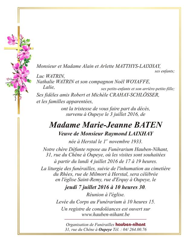 Image Annonce nécrologique