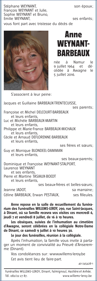Image Annonce nécrologique