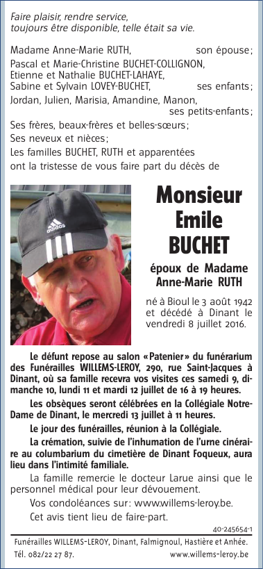 Image Annonce nécrologique