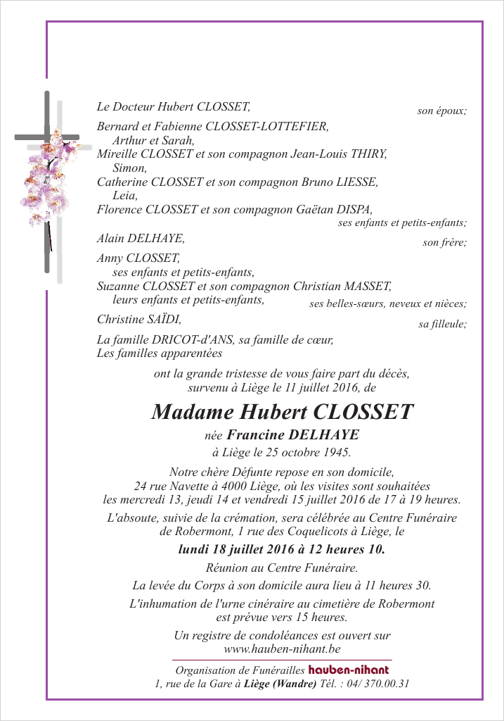 Image Annonce nécrologique