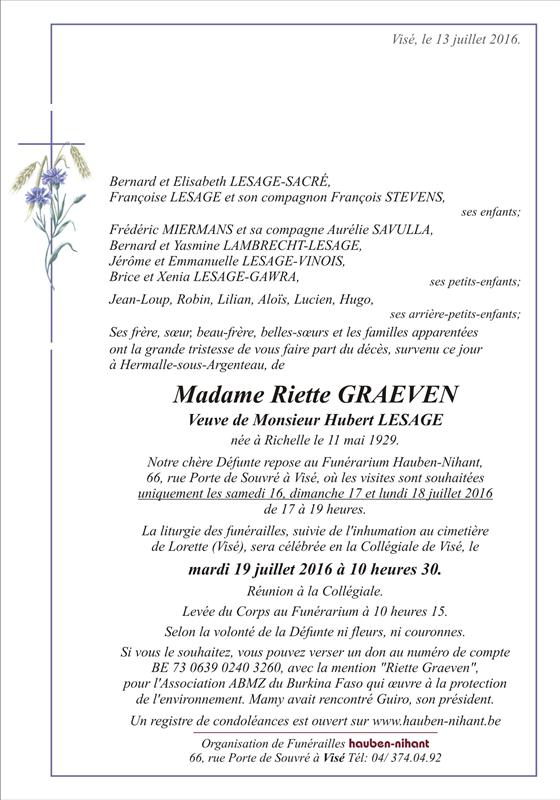 Image Annonce nécrologique