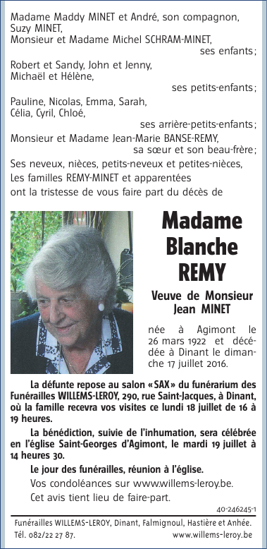 Image Annonce nécrologique
