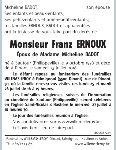Image Annonce nécrologique