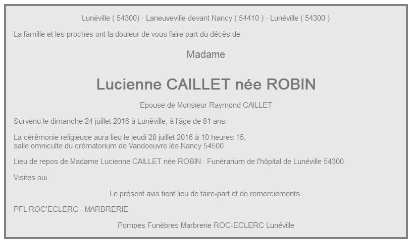 Image Annonce nécrologique