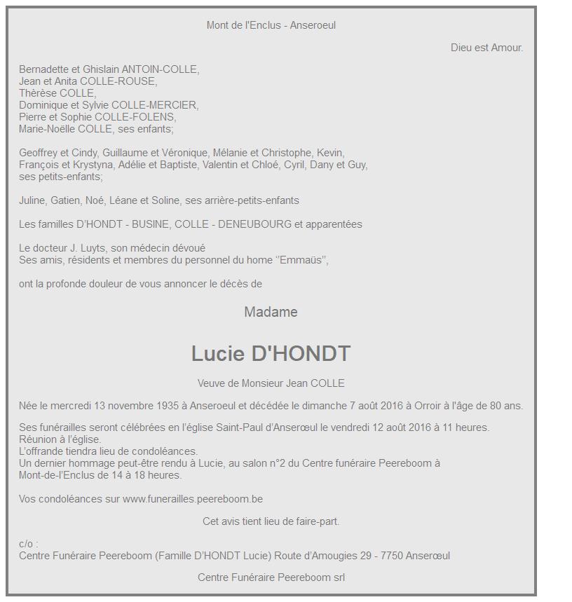 Image Annonce nécrologique