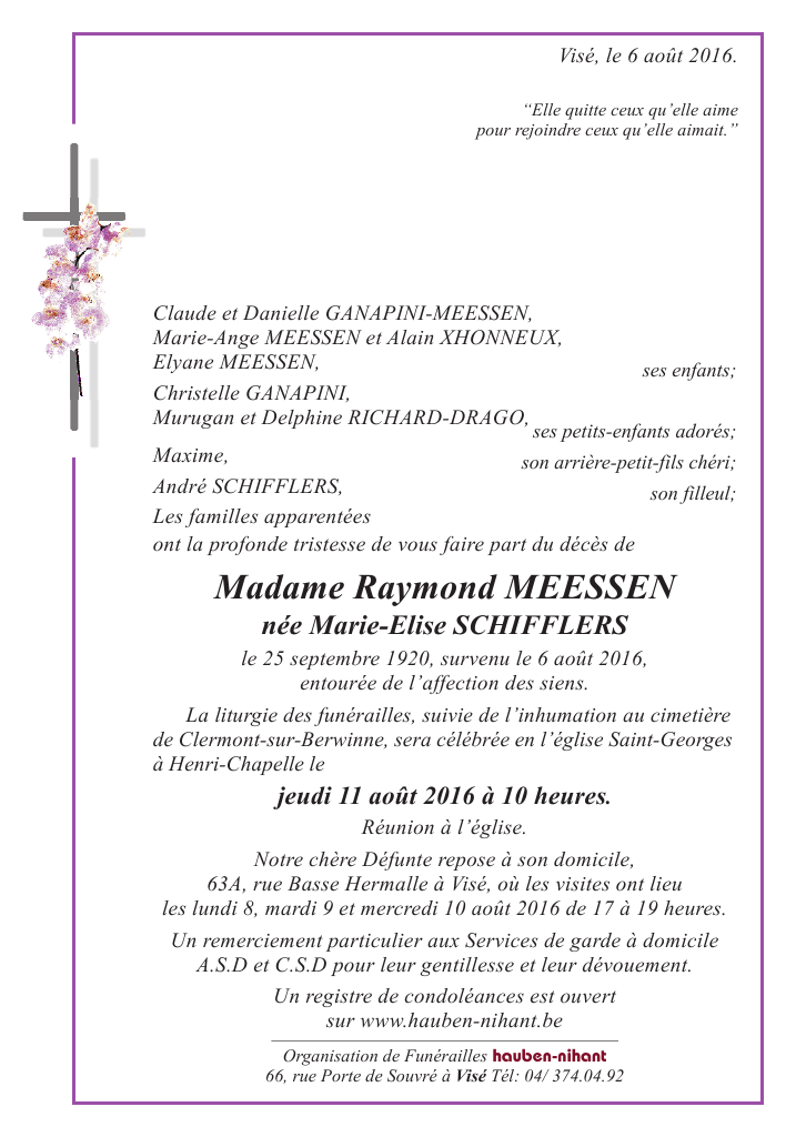 Image Annonce nécrologique