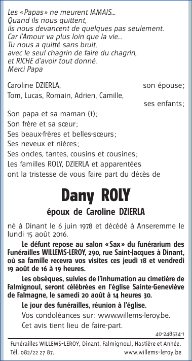 Image Annonce nécrologique