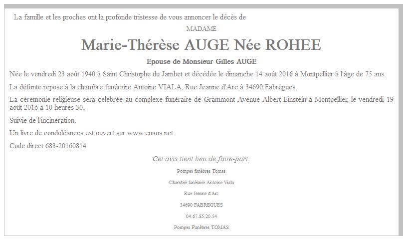 Image Annonce nécrologique