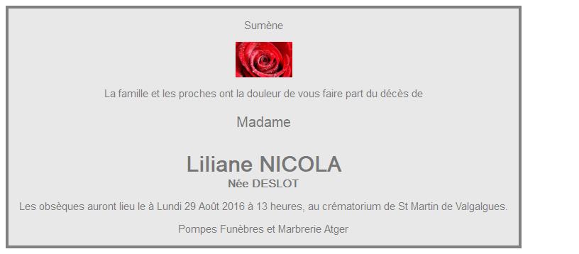 Image Annonce nécrologique