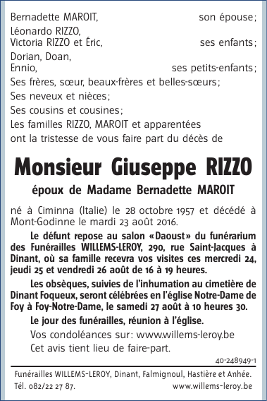 Image Annonce nécrologique