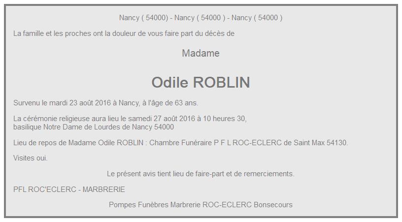 Image Annonce nécrologique