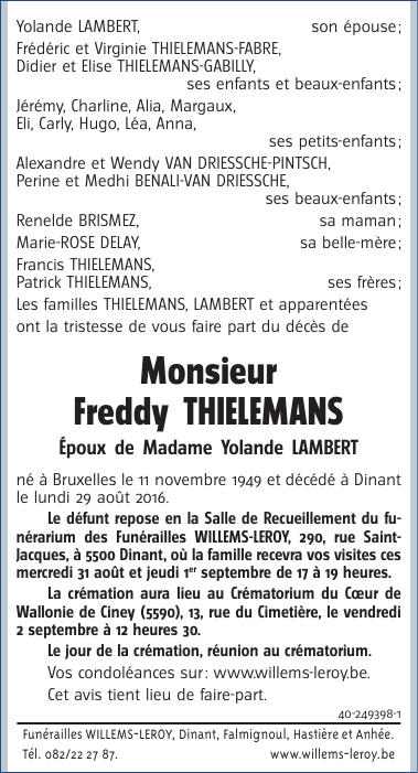 Image Annonce nécrologique