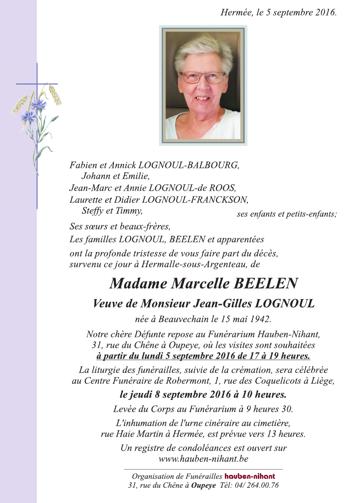 Image Annonce nécrologique
